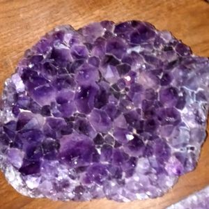 Brazilian Amethyst Quartz Crystal Cluster